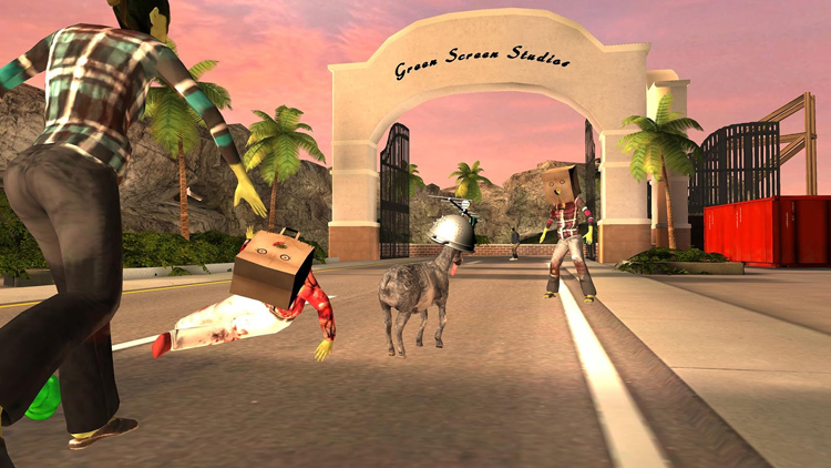 Приключения в Goat Simulator Goatz