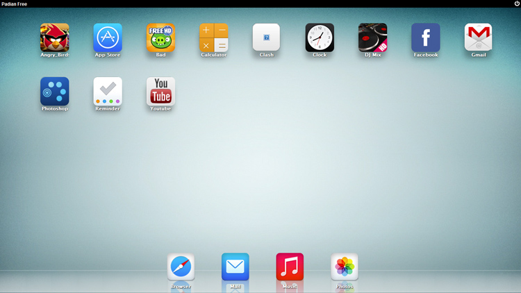 iPadian - эмулятор  iOS