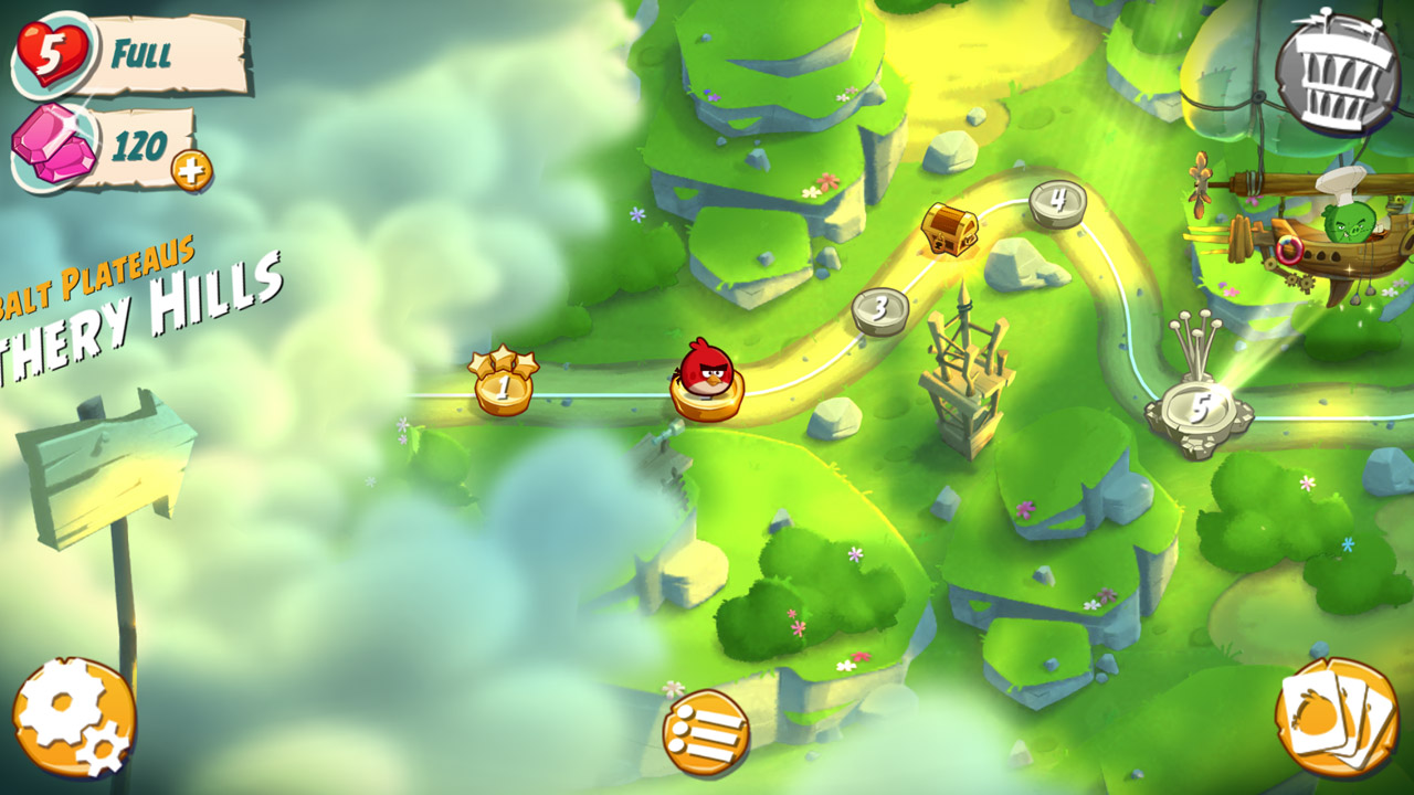 Игровой мир Angry Birds 2