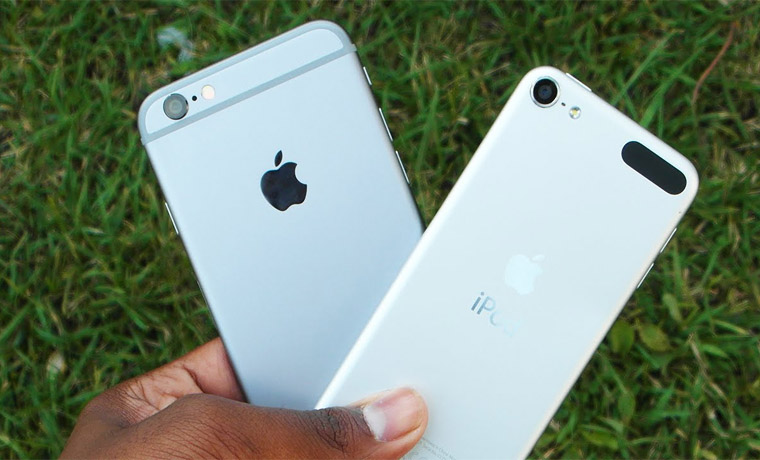 Сравнение iPhone 6 и iPod Touch 6G