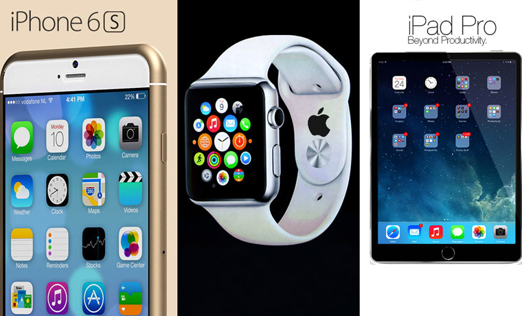 Продукты Apple в 2015 году