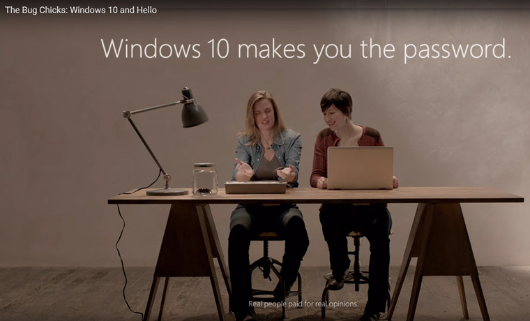 Рекламная кампания Windows 10