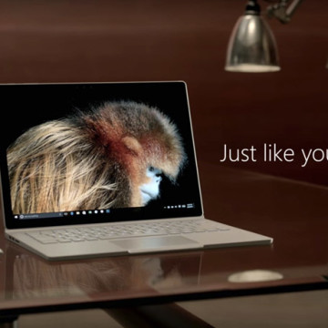 Рекламный ролик Surface Book