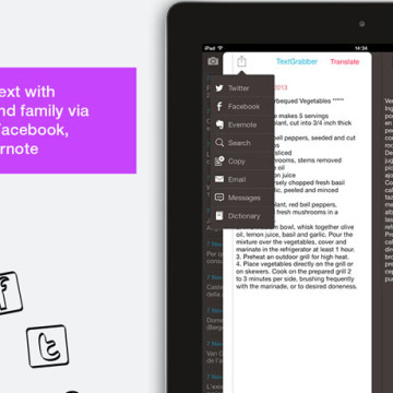 Приложение Textgrabber для iPhone и iPad