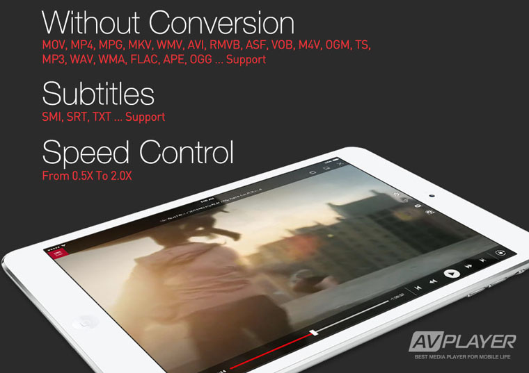 AVPlayer для iPad