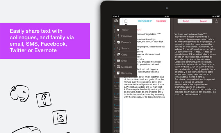 Приложение Textgrabber для iPhone и iPad