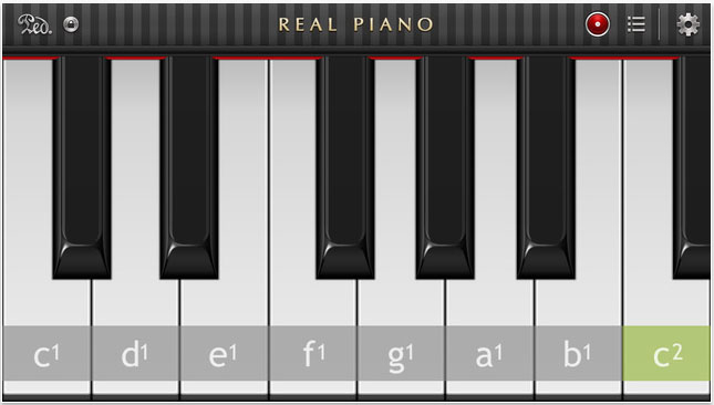 Real Piano для iPhone